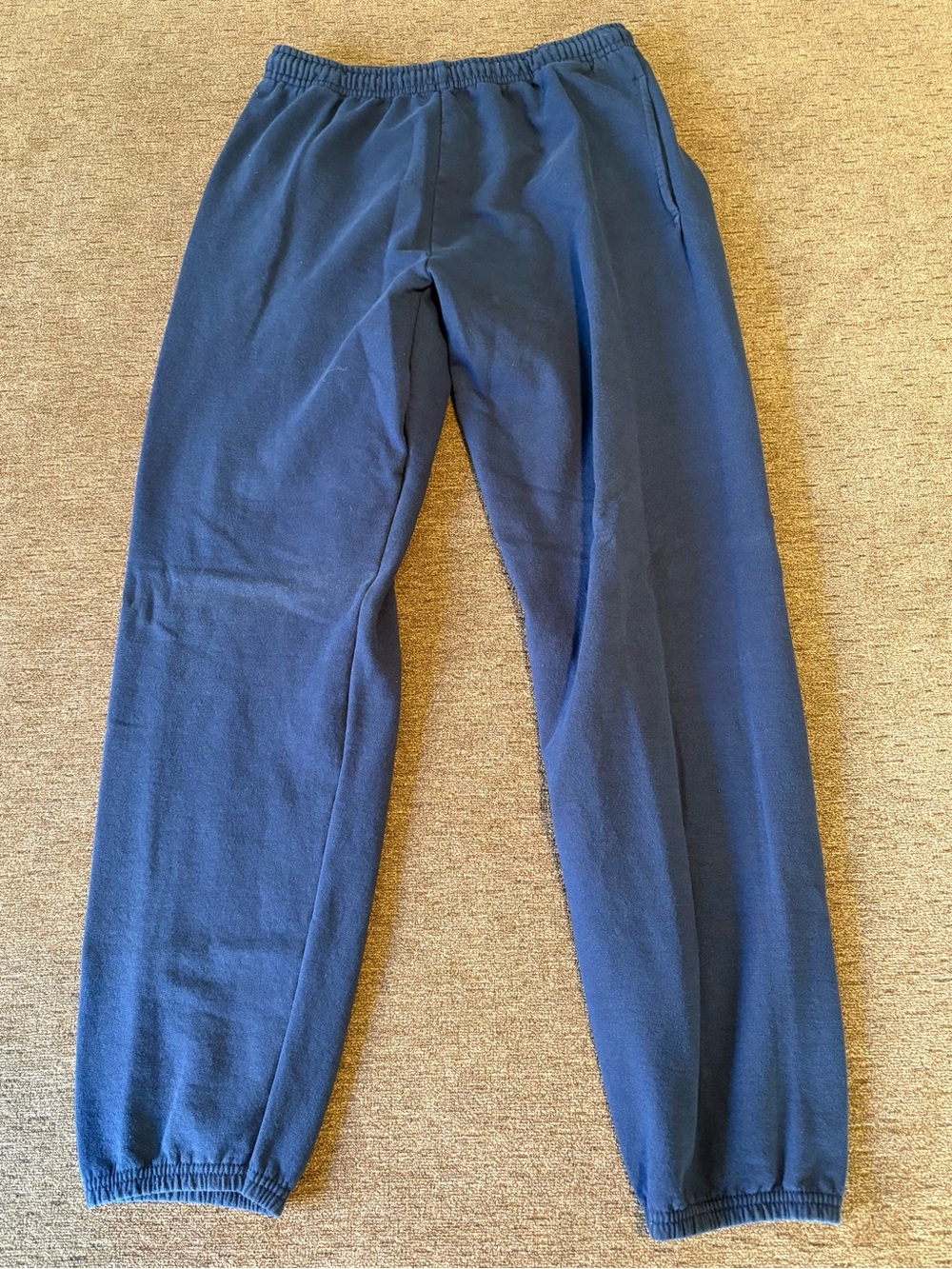 Men’s Navy Sweat Pants - Athletic Works - Size Medium